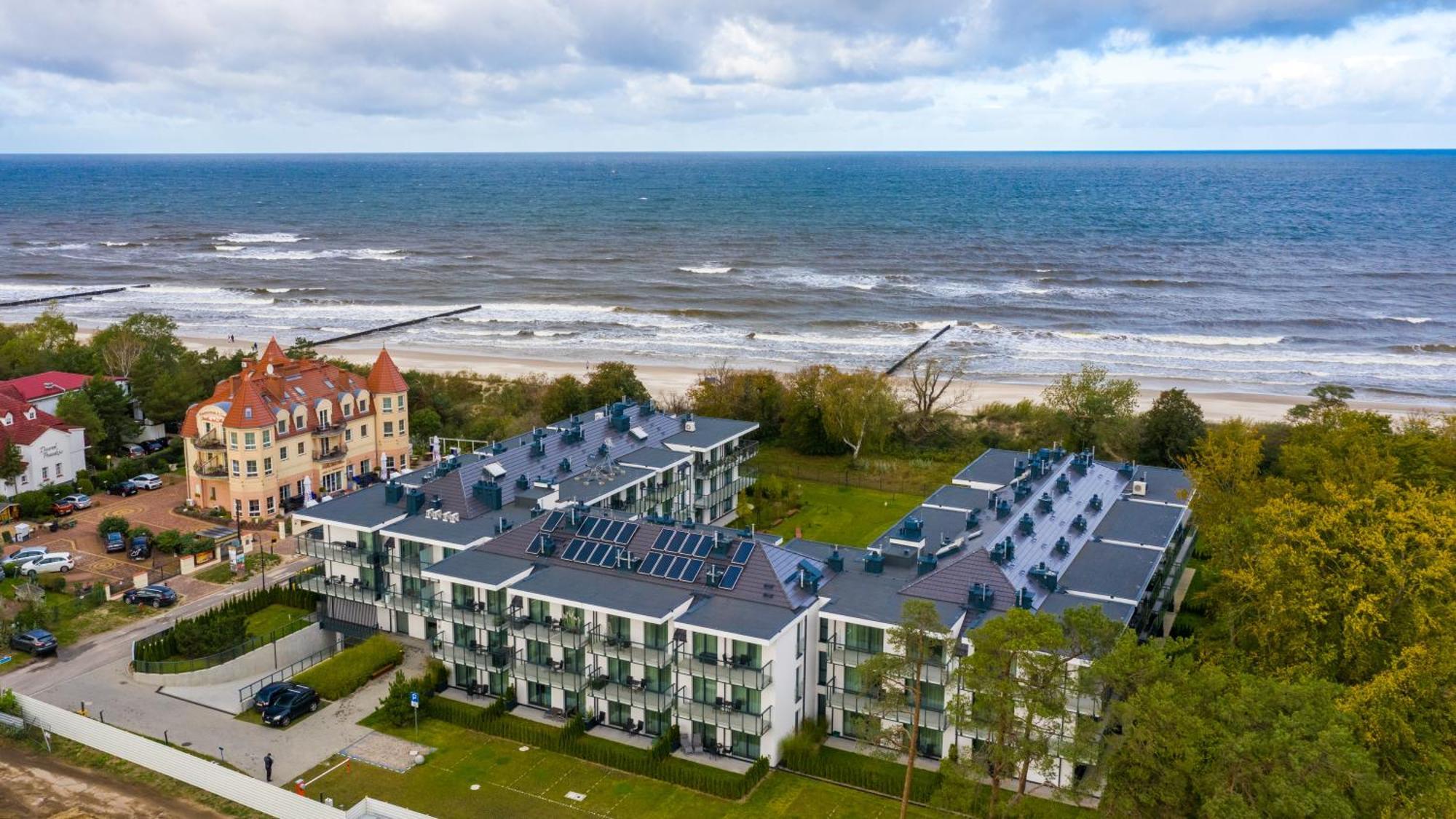 Rezydencja Niechorze 310 Z Widokiem Na Morze I Przy Plazy - 5D Apartamenty Eksteriør billede