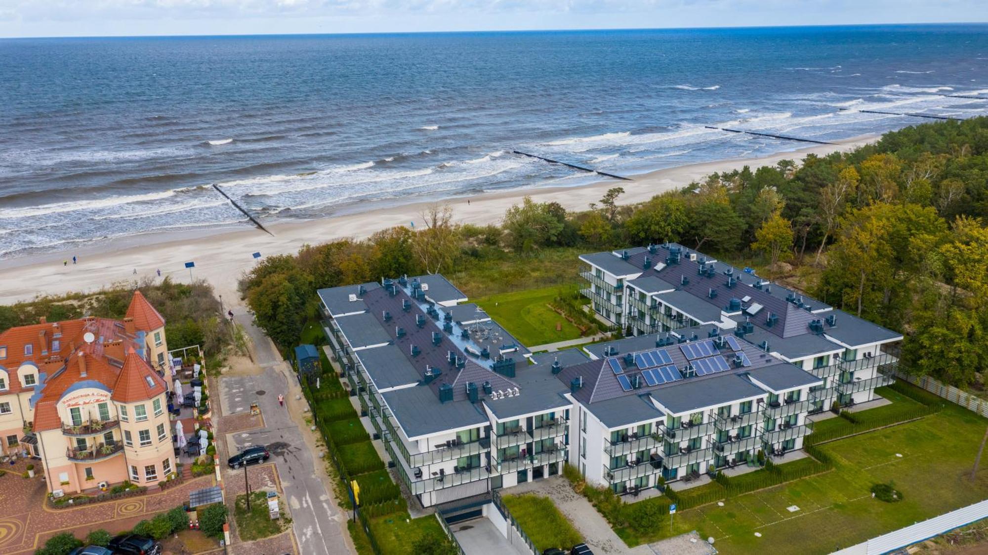 Rezydencja Niechorze 310 Z Widokiem Na Morze I Przy Plazy - 5D Apartamenty Eksteriør billede